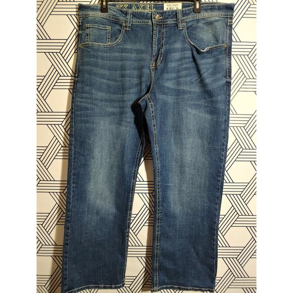 Mens TK Axel Slim Boot Jeans Size 40x30 - Picture 1 of 4
